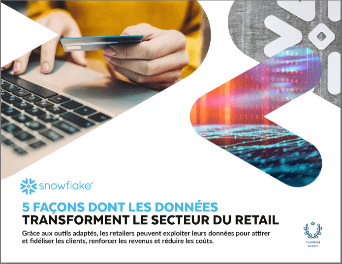 ebook 5 façon dont les données transforment le secteur du retail